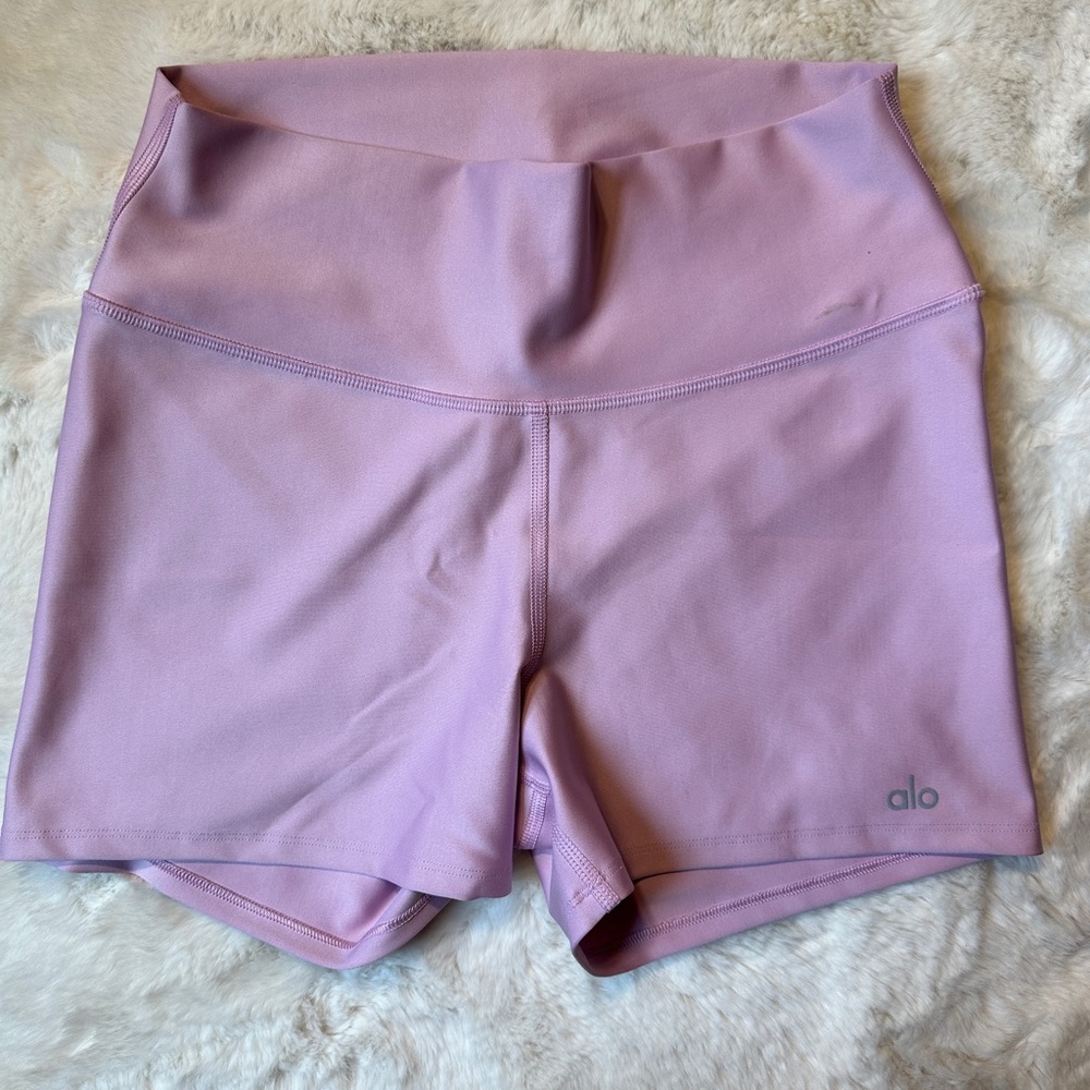 Alo Yoga 5" Airbrush High-Waist Biker Short